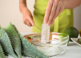 DIY Aloe Vera Body Scrub For Glowing Skin