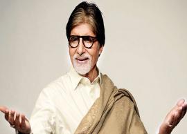 Amitabh Bachchan Thanx Bill Gates For Praising His Efforts of Polio Eradiction