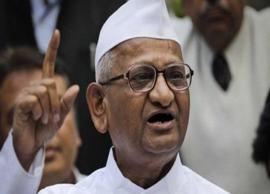 Anna Hazare on Fasting Protest Against Central Govt in Delhi