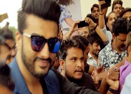 VIDEO- Arjun Kapoor mobbed by fans in Aurangabad