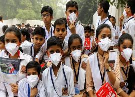 Arvind Kejriwal distributes 50 lakh masks among school goers in Delhi