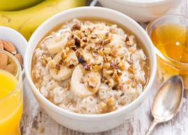 Recipe- Healthy To Eat Banana Nut Overnight Oats With Walnuts
