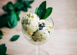 Recipe- Healthy To Eat Basil Mint Chocolate Chips Ice Cream