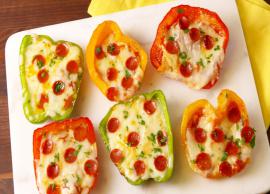 Recipe- Mouthwatering Bell Pepper Pizza