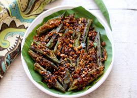 Recipe- Spicy and Tangy Bharwa Bhindi