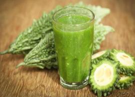 Homemade Healthy Bitter Gourd Juice To Keep Diabetes in Control