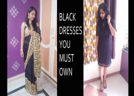 VIDEO- 5 Types of Black Dresses Every Girl Must Own