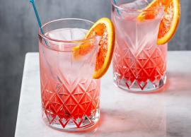 Summer Recipe- Make Your Summer Party Perfect WithBlood Orange Gin Cocoktail Drink