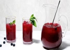 Summer Recipe- Refreshing Blueberry Ginger Cooler