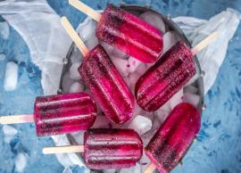 Recipe- Stay Hydrated With Masala Soda Blueberry Popsicles
