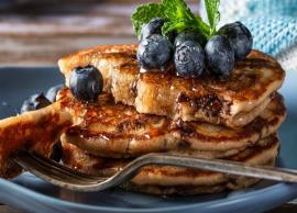 Recipe- Healthy and Tasty Whole Wheat Blueberry Pancakes
