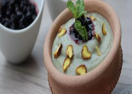 Recipe- Perfect for Summers Blueberry Phirni