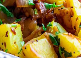 Recipe- Easy To Make Boiled Potato Stir Fry