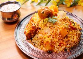 Recipe- Impress Your Partner With Easy To Make Bombay Biryani