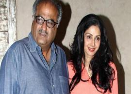 Boney Kapoor to auction wife Sridevi’s sari for charity
