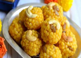 Ganesh Chaturthi Recipe- Deliciously Sweet Boondi Ladoo
