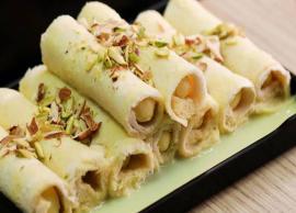 Recipe- This Winter Welcome Guests With Bread Malai Roll