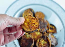 Recipe- Perfect Chai Time Snack Brinjal Fritters

