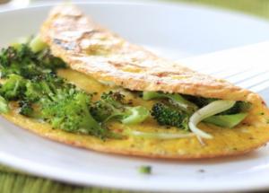 Recipe - Fat Burner Broccoli & Feta Omelet