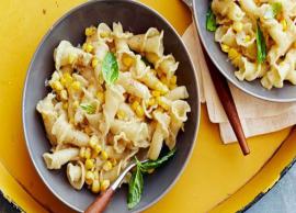 Recipe- Kids Will Love Home Time With Brown Butter and Corn Pasta