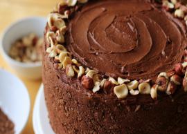 Recipe- Hazelnuts and Cherry Chocolate Cake