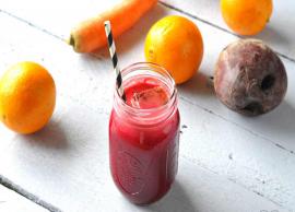 Recipe- Healthy To Drink Carrot Orange Beet Juice
