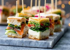 Recipe- Make Your Tea Time Special With Carrot and Cucumber Mini Sandwich Bites