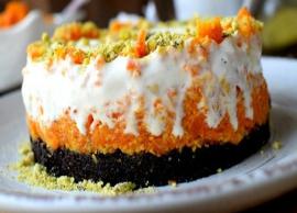 Recipe- Mouthwatering Carrot Halwa Cake