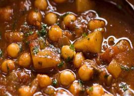 Recipe- Easy To Make Chana Aloo Curry