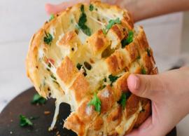 Recipe- Beat The Mid Week Blues With Cheesy Garlic Pull Apart Bread