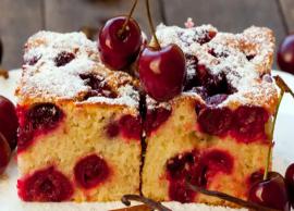 Recipe- Mouthwatering Cherry Cake