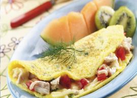 Recipe- Great For Lunch Chicken Omelet