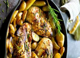 Recipe- Caramelized Onion Rosemary Chicken Thighs are Super Crispy