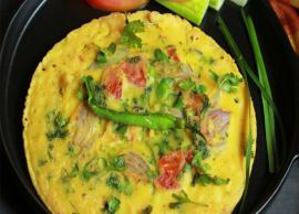 Recipe- Perfect For Breakfast Vegan Chickpea Omelette