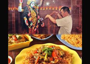 Story of Kaali Maa Temple That Serves 'Noodles' as Prasad