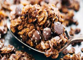Recipe- Big Cluster Chocolate Granola For Sweet Weekend