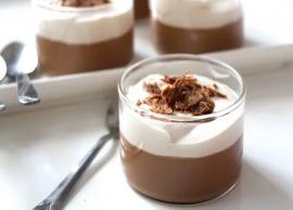 Summer Recipe- Eggless Chocolate Custard Pudding For Kids
