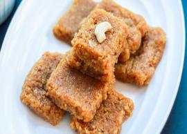 Recipe- Flavorful and Addictive Coconut Barfi With Jaggery