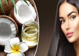 4 DIY Ways to Use Coconut Oil To Get Thick Eyebrows
