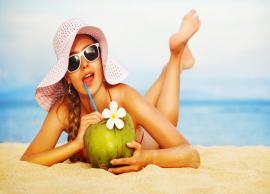 Coconut Water - Low In Calories But Rich In Potassium, Fiber and Protein; Help You To Reduce Weight