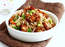 Recipe- Easy To Make Corn Manchurian Fried Rice