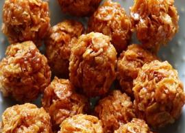 Recipe- Healthy To Eat Cornflakes Ladoo