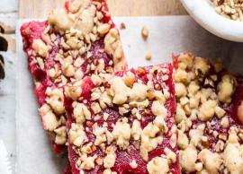 Recipe- Cranberry Hazelnut Cookie Bars are The Perfect Dessert