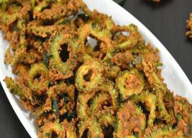 Recipe- Healthy To Eat Crispy Karela Chaat