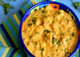 Recipe- Spicy Crushed and Tangy Dahi Aloo