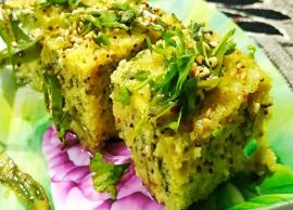 Recipe- Healthy To Eat Dal Palak Dhokla