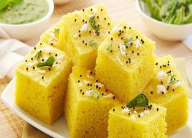 Recipe- Easy To Make Gujarati Dhokla