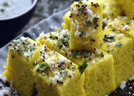 Recipe- Healthy for Breakfast Moong Dal Dhokla