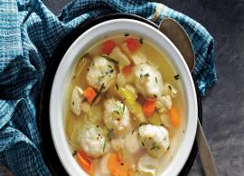 Recipe- Healthy Chicken and Dumpling Soup
