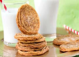 Recipe- Eggless Cookies With Salted Caramel